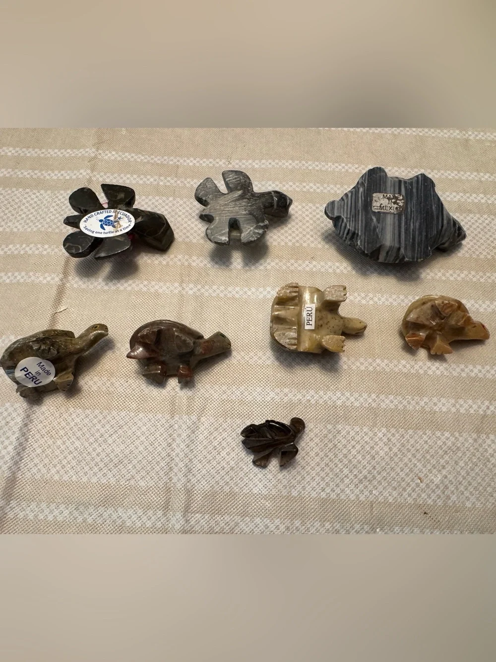 Decorative Stone Turtle Figurines